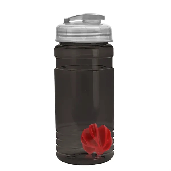 20 oz / 600ml Transparent Shaker Bottle with Mixing Ball and... from ASI 40480 Koozie Group