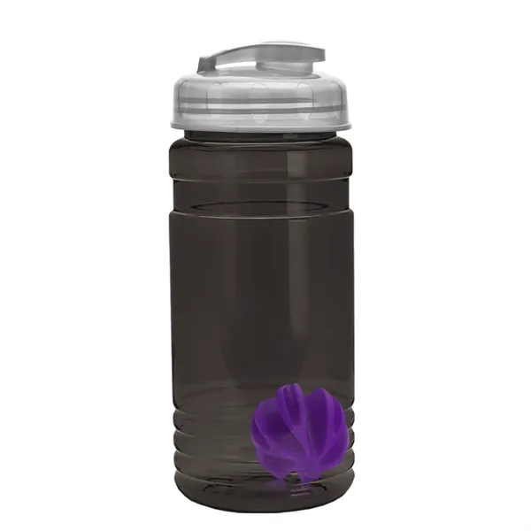 20 oz / 600ml Transparent Shaker Bottle with Mixing Ball and... from ASI 40480 Koozie Group