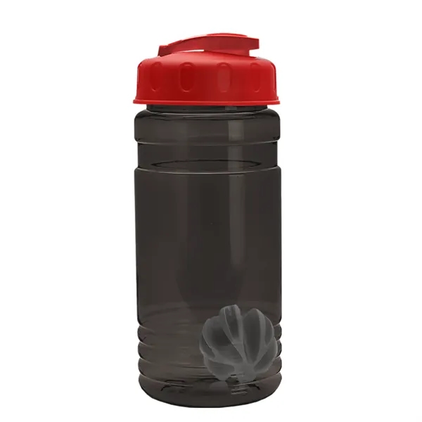 20 oz / 600ml Transparent Shaker Bottle with Mixing Ball and... from ASI 40480 Koozie Group