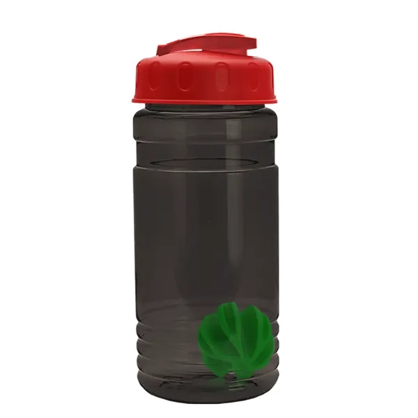20 oz / 600ml Transparent Shaker Bottle with Mixing Ball and... from ASI 40480 Koozie Group