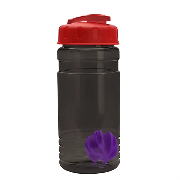 20 oz / 600ml Transparent Shaker Bottle with Mixing Ball and... from ASI 40480 Koozie Group