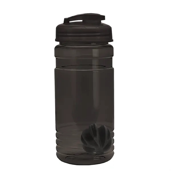 20 oz / 600ml Transparent Shaker Bottle with Mixing Ball and... from ASI 40480 Koozie Group