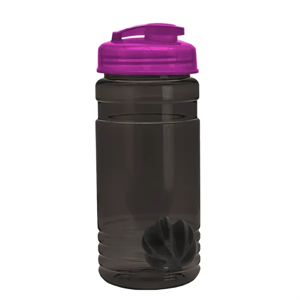 20 oz / 600ml Transparent Shaker Bottle with Mixing Ball and... from ASI 40480 Koozie Group