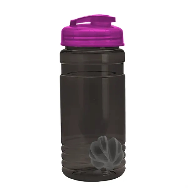 20 oz / 600ml Transparent Shaker Bottle with Mixing Ball and... from ASI 40480 Koozie Group