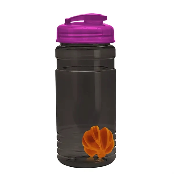 20 oz / 600ml Transparent Shaker Bottle with Mixing Ball and... from ASI 40480 Koozie Group