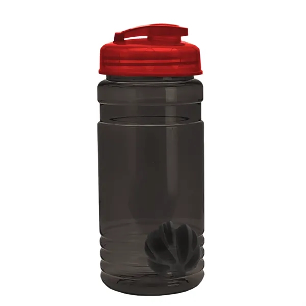 20 oz / 600ml Transparent Shaker Bottle with Mixing Ball and... from ASI 40480 Koozie Group