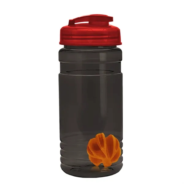 20 oz / 600ml Transparent Shaker Bottle with Mixing Ball and... from ASI 40480 Koozie Group