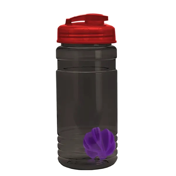 20 oz / 600ml Transparent Shaker Bottle with Mixing Ball and... from ASI 40480 Koozie Group
