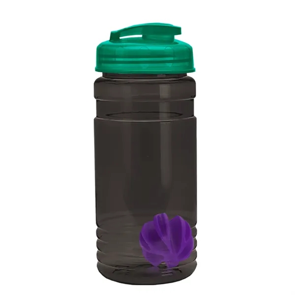 20 oz / 600ml Transparent Shaker Bottle with Mixing Ball and... from ASI 40480 Koozie Group