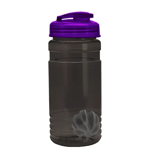 20 oz / 600ml Transparent Shaker Bottle with Mixing Ball and... from ASI 40480 Koozie Group