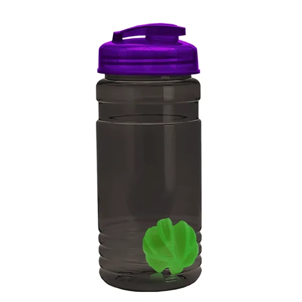 20 oz / 600ml Transparent Shaker Bottle with Mixing Ball and... from ASI 40480 Koozie Group
