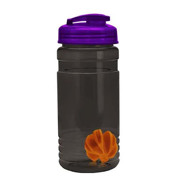 20 oz / 600ml Transparent Shaker Bottle with Mixing Ball and... from ASI 40480 Koozie Group