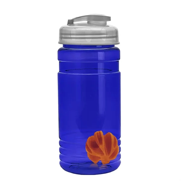 20 oz / 600ml Transparent Shaker Bottle with Mixing Ball and... from ASI 40480 Koozie Group