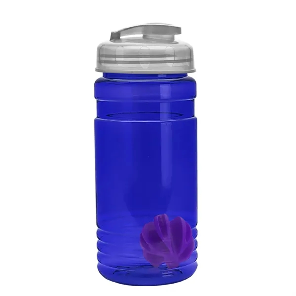 20 oz / 600ml Transparent Shaker Bottle with Mixing Ball and... from ASI 40480 Koozie Group