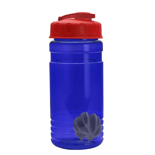 20 oz / 600ml Transparent Shaker Bottle with Mixing Ball and... from ASI 40480 Koozie Group