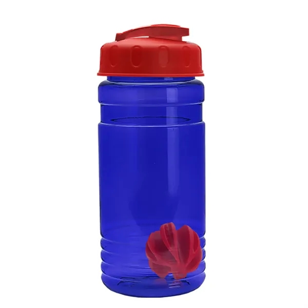 20 oz / 600ml Transparent Shaker Bottle with Mixing Ball and... from ASI 40480 Koozie Group
