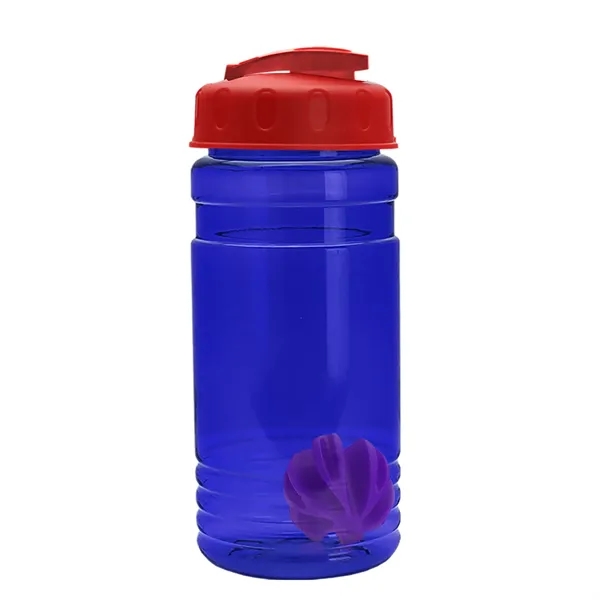 20 oz / 600ml Transparent Shaker Bottle with Mixing Ball and... from ASI 40480 Koozie Group