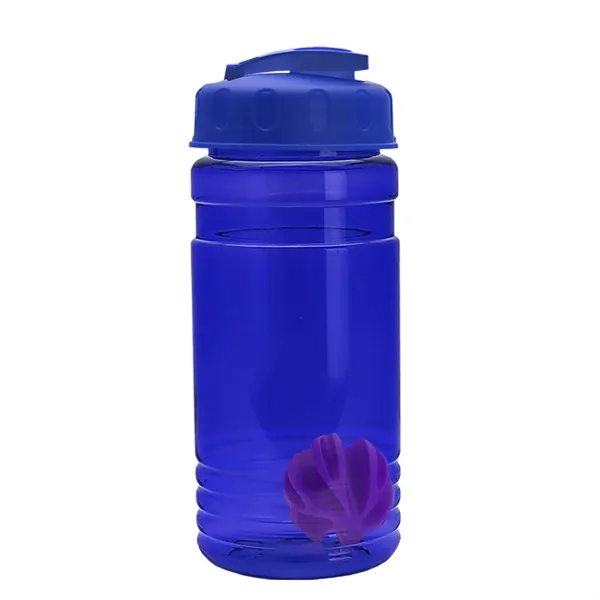 20 oz / 600ml Transparent Shaker Bottle with Mixing Ball and... from ASI 40480 Koozie Group