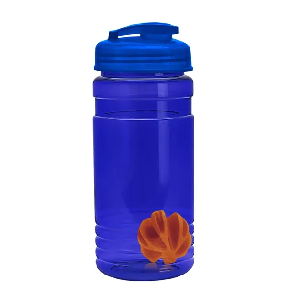 20 oz / 600ml Transparent Shaker Bottle with Mixing Ball and... from ASI 40480 Koozie Group