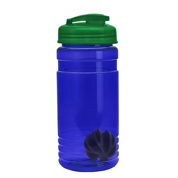 20 oz / 600ml Transparent Shaker Bottle with Mixing Ball and... from ASI 40480 Koozie Group