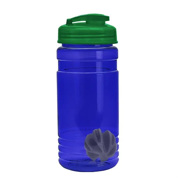 20 oz / 600ml Transparent Shaker Bottle with Mixing Ball and... from ASI 40480 Koozie Group