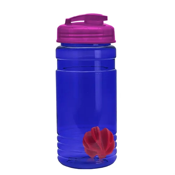 20 oz / 600ml Transparent Shaker Bottle with Mixing Ball and... from ASI 40480 Koozie Group