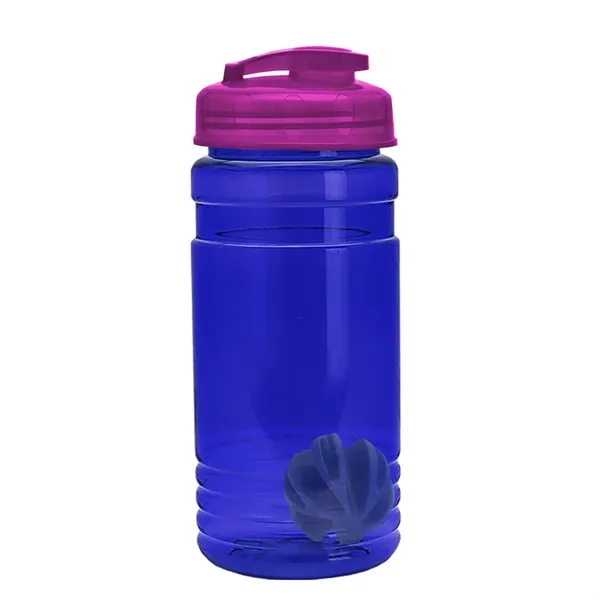 20 oz / 600ml Transparent Shaker Bottle with Mixing Ball and... from ASI 40480 Koozie Group