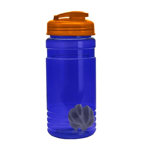 20 oz / 600ml Transparent Shaker Bottle with Mixing Ball and... from ASI 40480 Koozie Group
