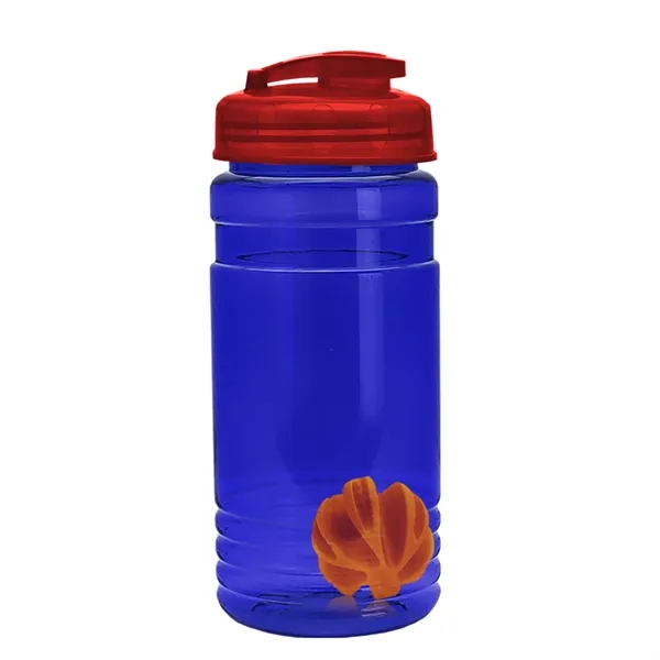 20 oz / 600ml Transparent Shaker Bottle with Mixing Ball and... from ASI 40480 Koozie Group
