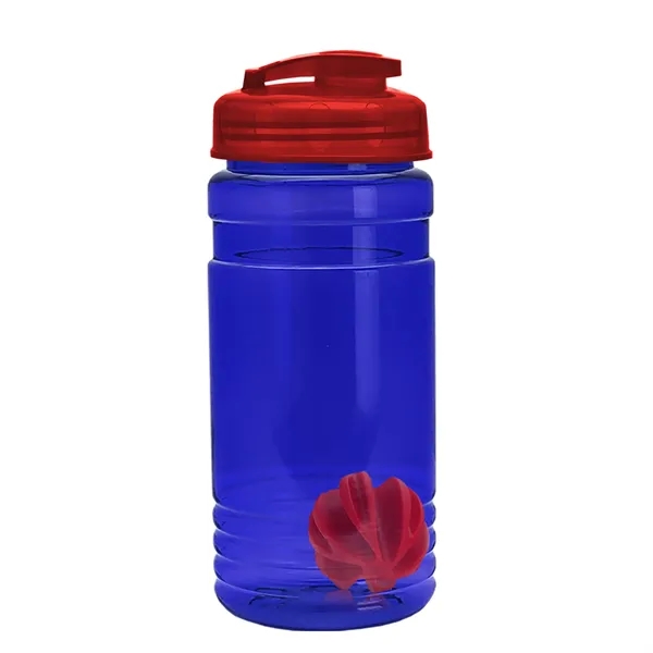 20 oz / 600ml Transparent Shaker Bottle with Mixing Ball and... from ASI 40480 Koozie Group