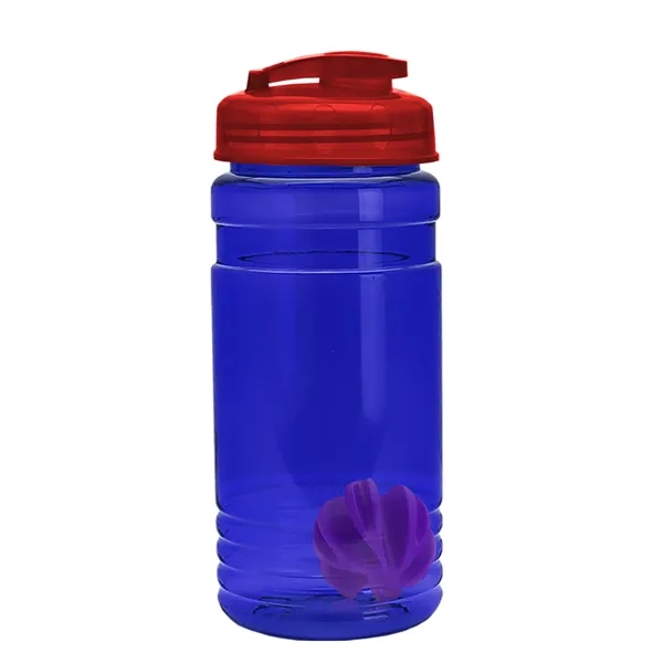 20 oz / 600ml Transparent Shaker Bottle with Mixing Ball and... from ASI 40480 Koozie Group
