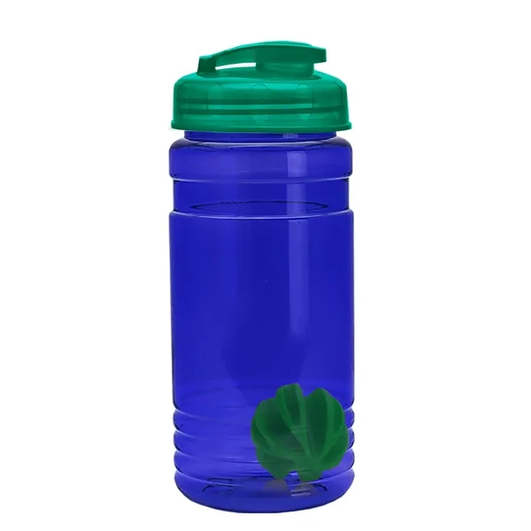 20 oz / 600ml Transparent Shaker Bottle with Mixing Ball and... from ASI 40480 Koozie Group