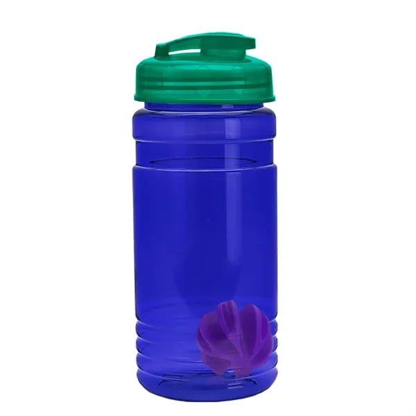 20 oz / 600ml Transparent Shaker Bottle with Mixing Ball and... from ASI 40480 Koozie Group