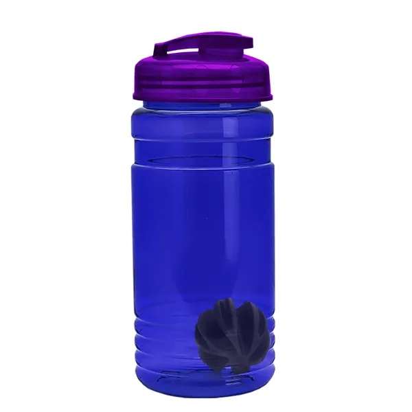 20 oz / 600ml Transparent Shaker Bottle with Mixing Ball and... from ASI 40480 Koozie Group
