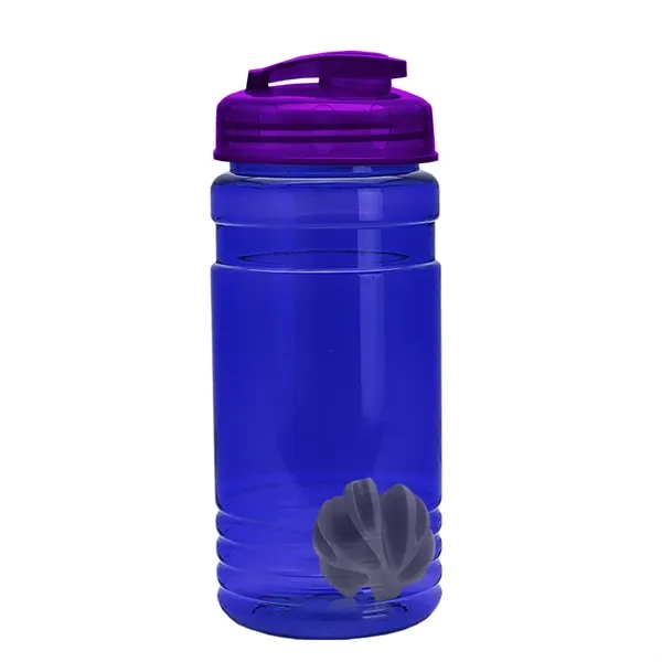 20 oz / 600ml Transparent Shaker Bottle with Mixing Ball and... from ASI 40480 Koozie Group