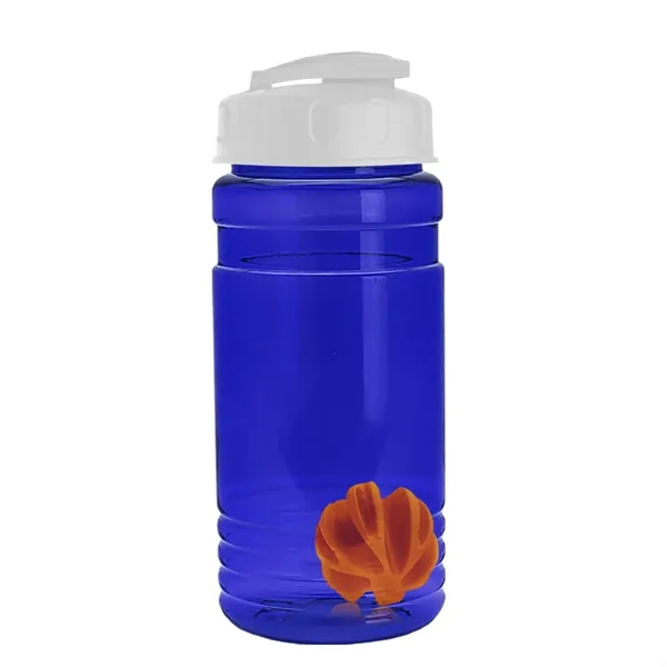 20 oz / 600ml Transparent Shaker Bottle with Mixing Ball and... from ASI 40480 Koozie Group