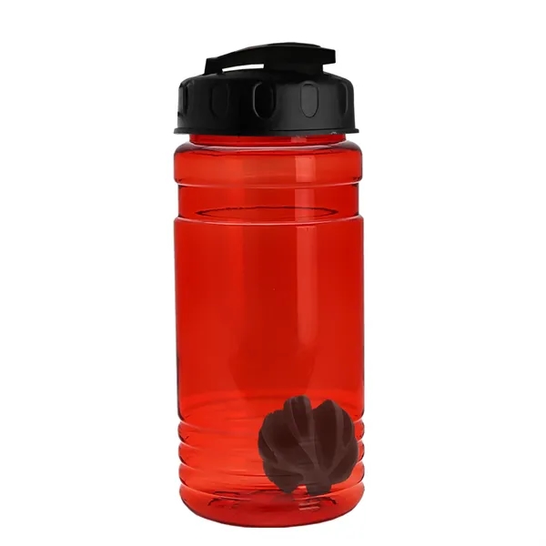 20 oz / 600ml Transparent Shaker Bottle with Mixing Ball and... from ASI 40480 Koozie Group