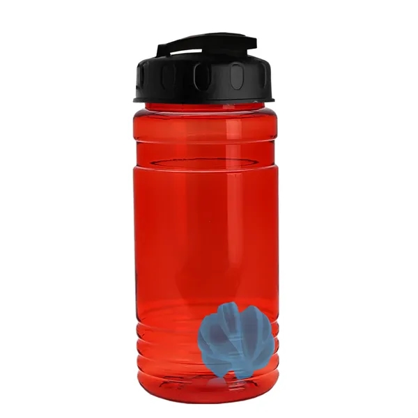 20 oz / 600ml Transparent Shaker Bottle with Mixing Ball and... from ASI 40480 Koozie Group