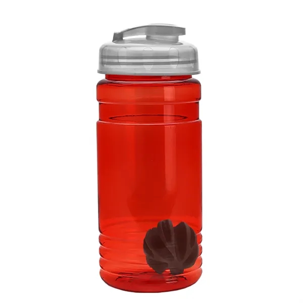 20 oz / 600ml Transparent Shaker Bottle with Mixing Ball and... from ASI 40480 Koozie Group