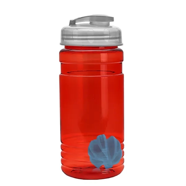 20 oz / 600ml Transparent Shaker Bottle with Mixing Ball and... from ASI 40480 Koozie Group