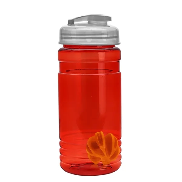 20 oz / 600ml Transparent Shaker Bottle with Mixing Ball and... from ASI 40480 Koozie Group