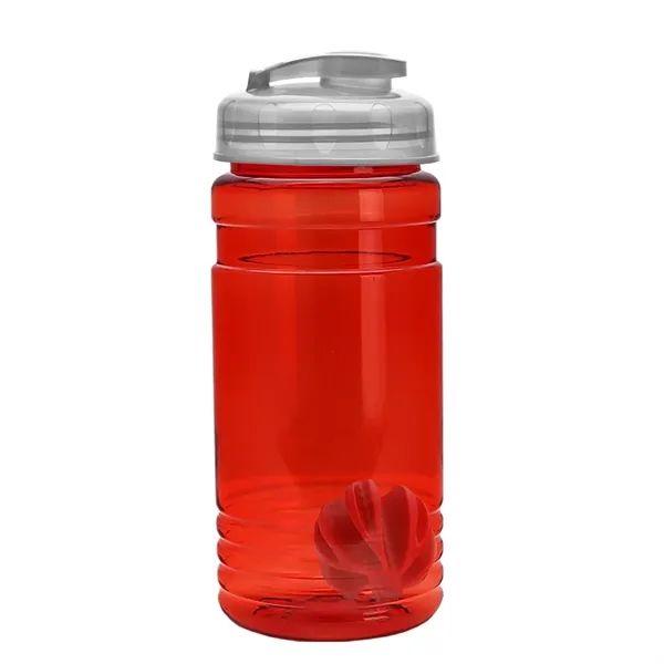 20 oz / 600ml Transparent Shaker Bottle with Mixing Ball and... from ASI 40480 Koozie Group