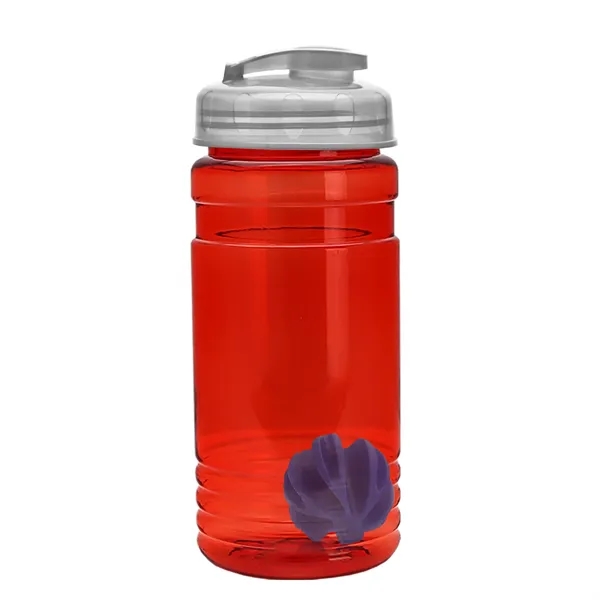 20 oz / 600ml Transparent Shaker Bottle with Mixing Ball and... from ASI 40480 Koozie Group