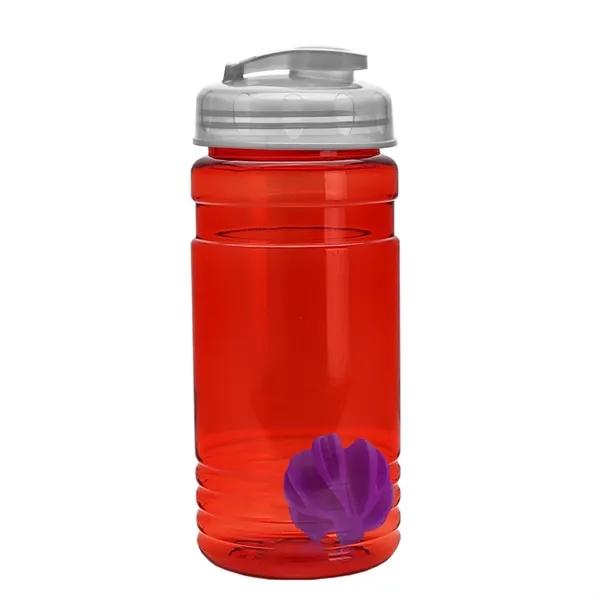 20 oz / 600ml Transparent Shaker Bottle with Mixing Ball and... from ASI 40480 Koozie Group