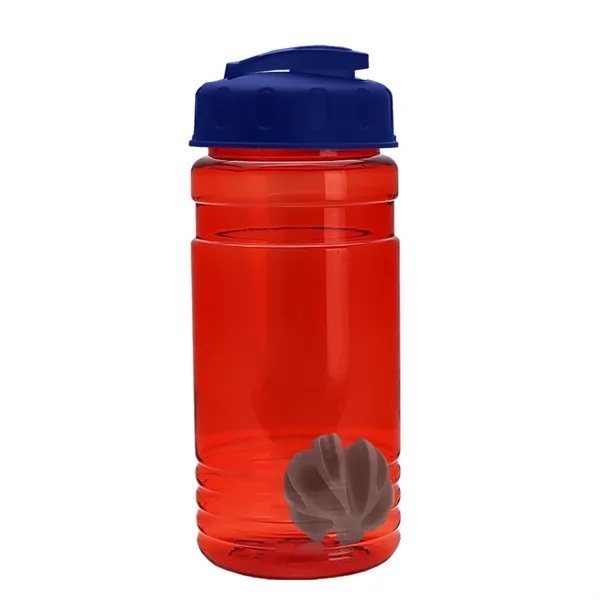 20 oz / 600ml Transparent Shaker Bottle with Mixing Ball and... from ASI 40480 Koozie Group