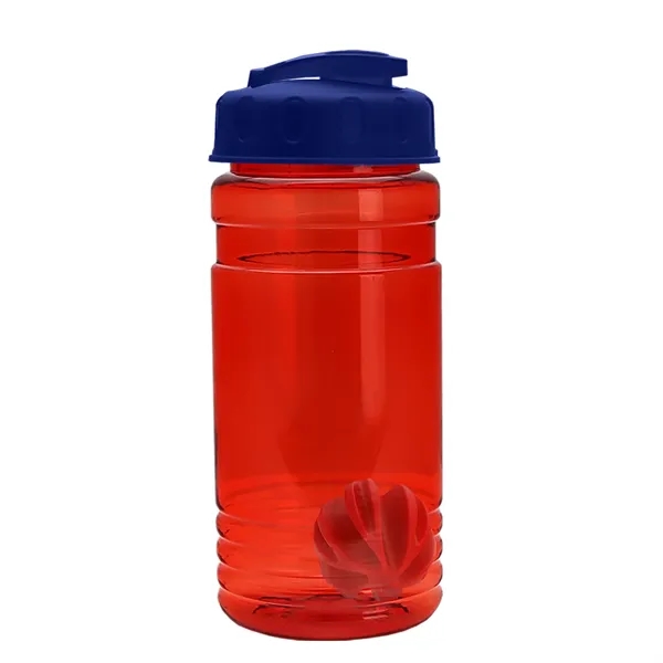 20 oz / 600ml Transparent Shaker Bottle with Mixing Ball and... from ASI 40480 Koozie Group