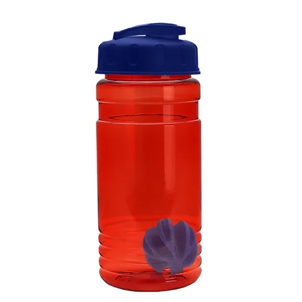 20 oz / 600ml Transparent Shaker Bottle with Mixing Ball and... from ASI 40480 Koozie Group