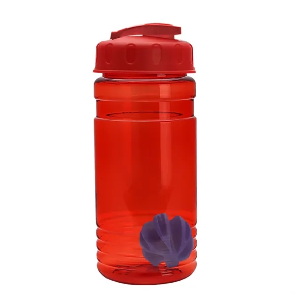 20 oz / 600ml Transparent Shaker Bottle with Mixing Ball and... from ASI 40480 Koozie Group