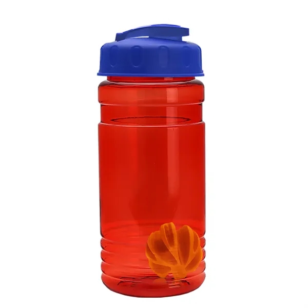 20 oz / 600ml Transparent Shaker Bottle with Mixing Ball and... from ASI 40480 Koozie Group