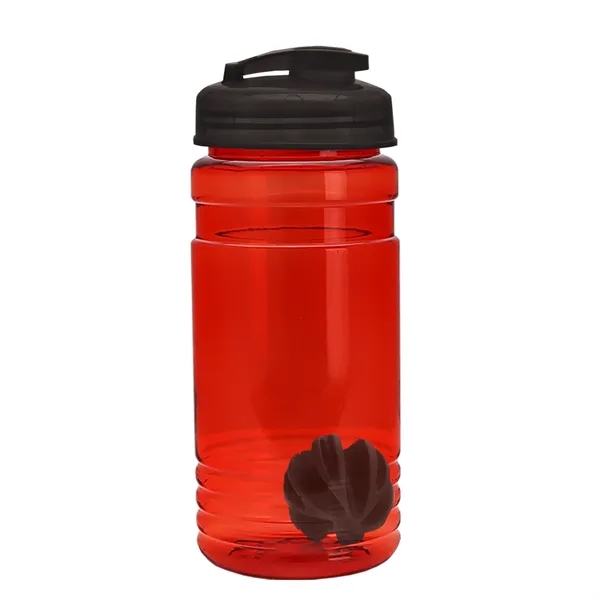 20 oz / 600ml Transparent Shaker Bottle with Mixing Ball and... from ASI 40480 Koozie Group
